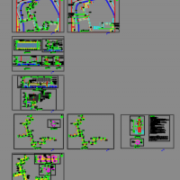 生态湖整治提升工程钢筋混凝土栈道CAD详图