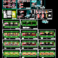河南六层商住楼电气设计施工图