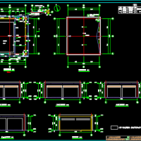新建教学楼的配套水泵房建结水电全套图