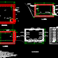 30立方和8立方蓄水池结构设计CAD图