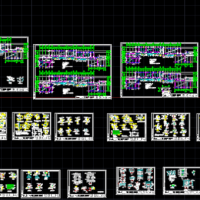 小学教学楼抗震加固与改造工程施工图（建结水电全套）