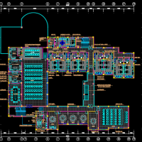 某地宾馆室内装修设计施工图纸
