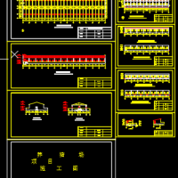 单列式猪舍和双列式猪舍设计图