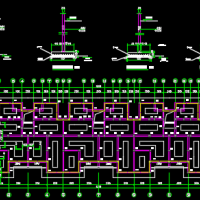 3329平米六层砖混住宅楼课设图（计算书、建筑、结构图）