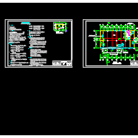 2471平米5层框架结构图书馆毕业设计图纸