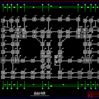 7498平米五层框架图书馆设计图（计算书及图纸）