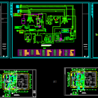 活动中心扩建燃气锅炉房及发电机房设计图