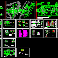 安徽友谊排涝泵站设计施工图