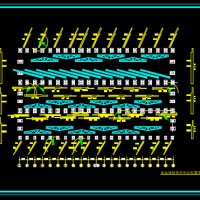 现场预制构件平面布置图