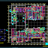 四层大型商业综合体暖通空调设计施工图