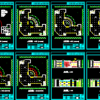五层框架结构商场设计方案图