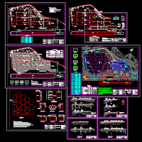 福建2万吨级通用泊位施工图（128张）