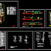 5万吨AAO工艺设计CAD图纸