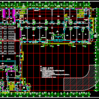 山西某厂区14综合楼建筑设计施工图2026年（办公 宿舍 餐饮）