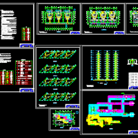 12层住宅楼采暖课程设计图（含计算书）