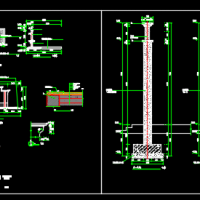 农村舞台CAD设计施工图