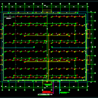 重庆某玻璃制品厂房及相关建筑电气CAD图