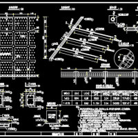 边坡框格锚杆支护设计图框格防护设计图