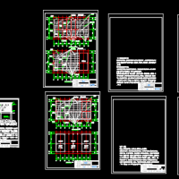 高层屋顶钢结构广告牌拆除结构图