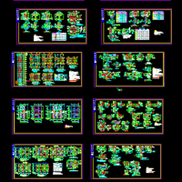 常用钢结构节点通用大样CAD图
