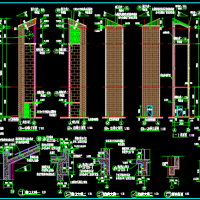 钟楼建筑及结构CAD施工图