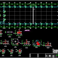 单层钢筋混凝土排架结构厂房结构施工图