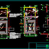 中医院模拟机机房直线加速器建结水暖电设计图