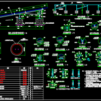 1378.3kWp屋面分布式光伏发电及光伏车棚结构设计图