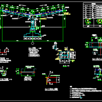 新建光伏车棚结构设计施工图