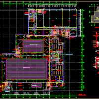 某游泳馆及全民健身中心建筑设计方案图