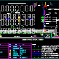 小学智慧录播教室及校园电视台及智能教室电气设计图