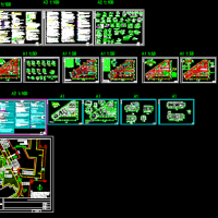医院污水处理站建筑及结构图(松木桩地基)
