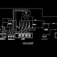 生活污水处理流程图中水回用工程工艺流程