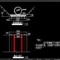 某污水处理厂外部管网设计图（沉泥井）
