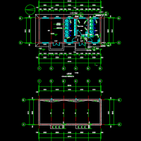 体育中心公共厕所建结水电全套施工图