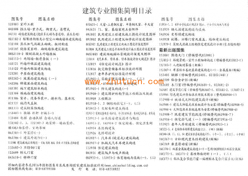 16J107 夹心保温墙建筑与结构构造_02