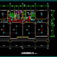 智能建筑火灾报警控制系统设计CAD图