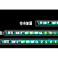 学校教室及宿舍楼加固改造图(含粘钢、粘碳、增大截面、植筋等）