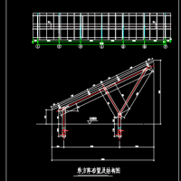 光伏项目螺栓桩支架结构图