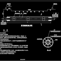 燃气管线穿越公路大样图