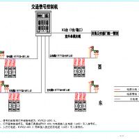 交通信号灯控系统连接图